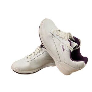 Etonic Women's Bowling Shoes Size‎ 7M Whtie Purple